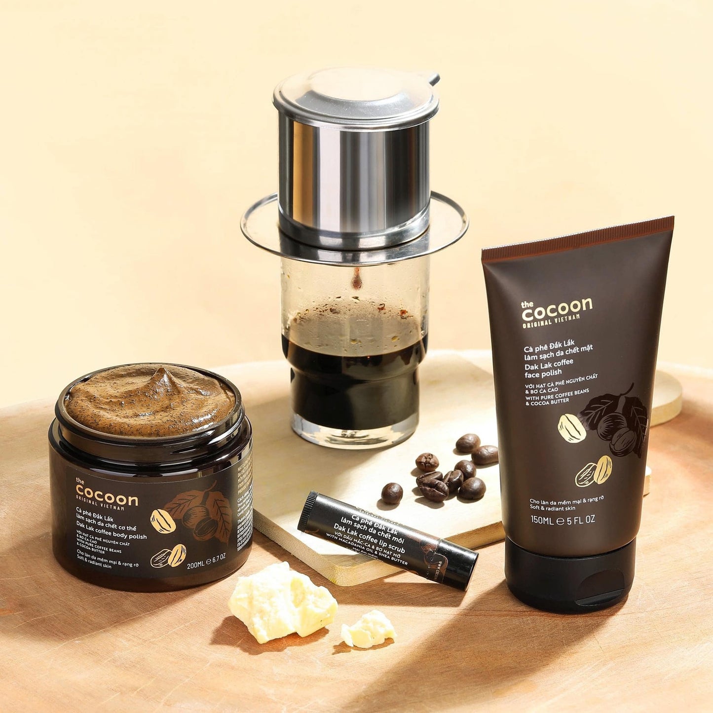 Smooth & Glow Exfoliation Kit (Coffee)