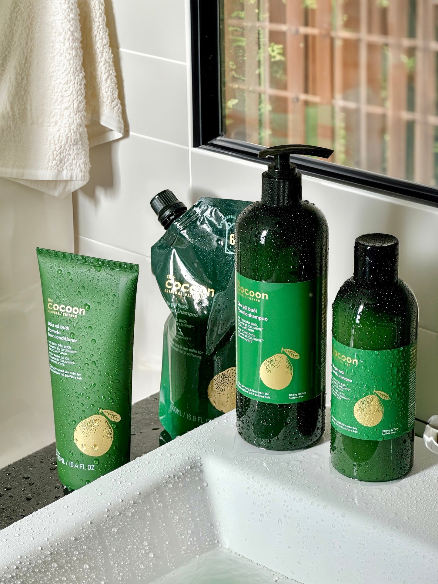 The Root-to-End Hair Repair Set (Pomelo)
