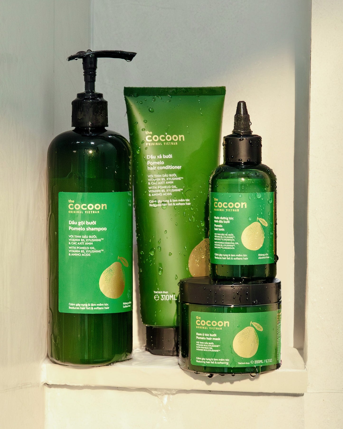 The Root-to-End Hair Repair Set (Pomelo)
