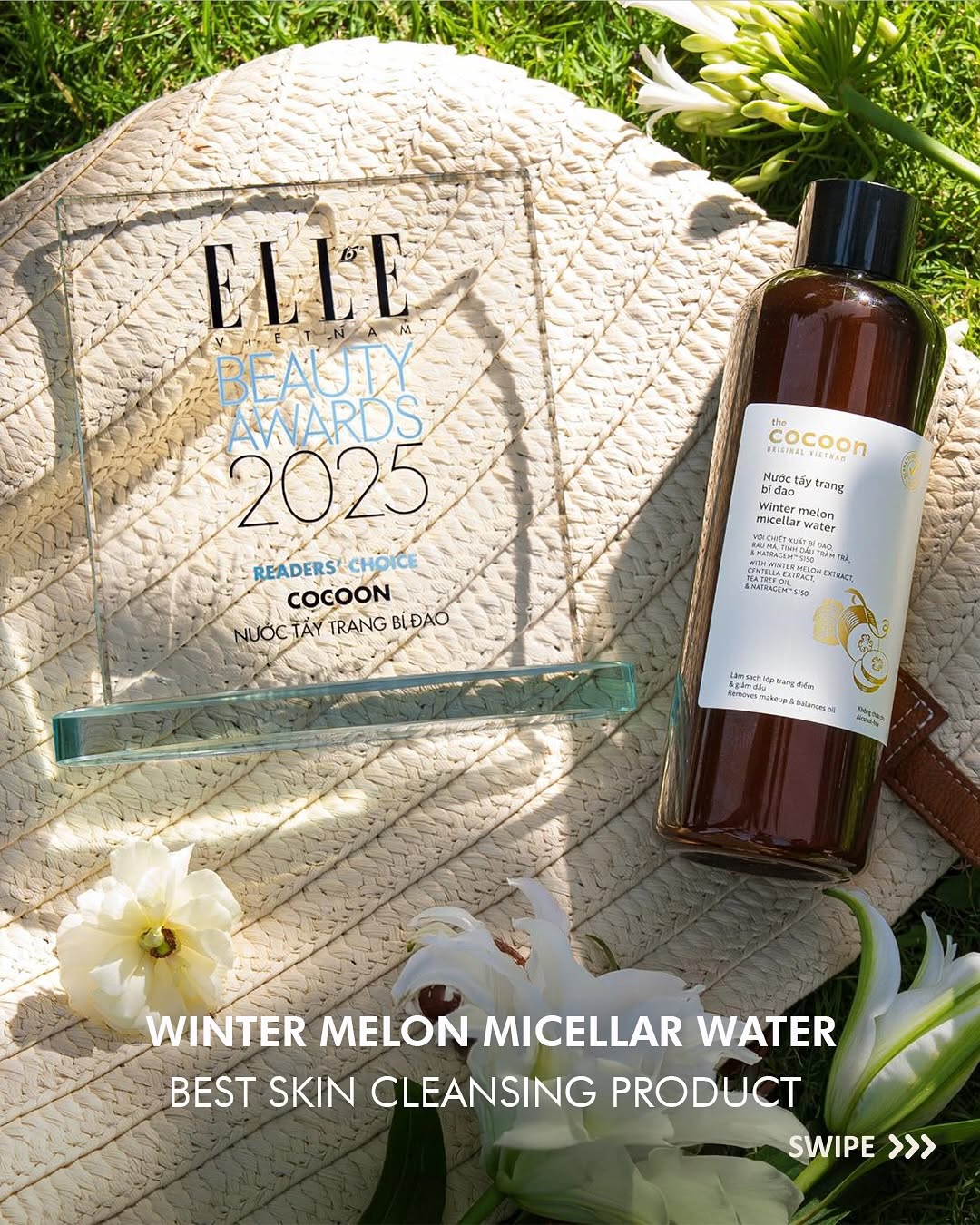 Winter Melon Face Micellar Water, 140ml - 100% Vegan