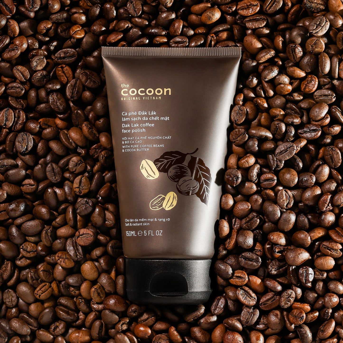 Coffee Facial Scrub, 150ml- 100% Vegan Skincare