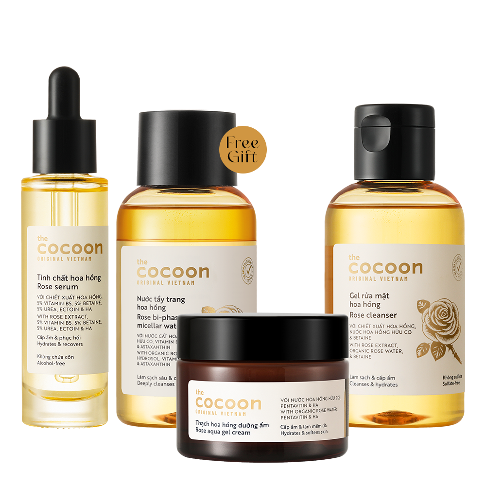 Rose Hydration Routine (Daily Set)