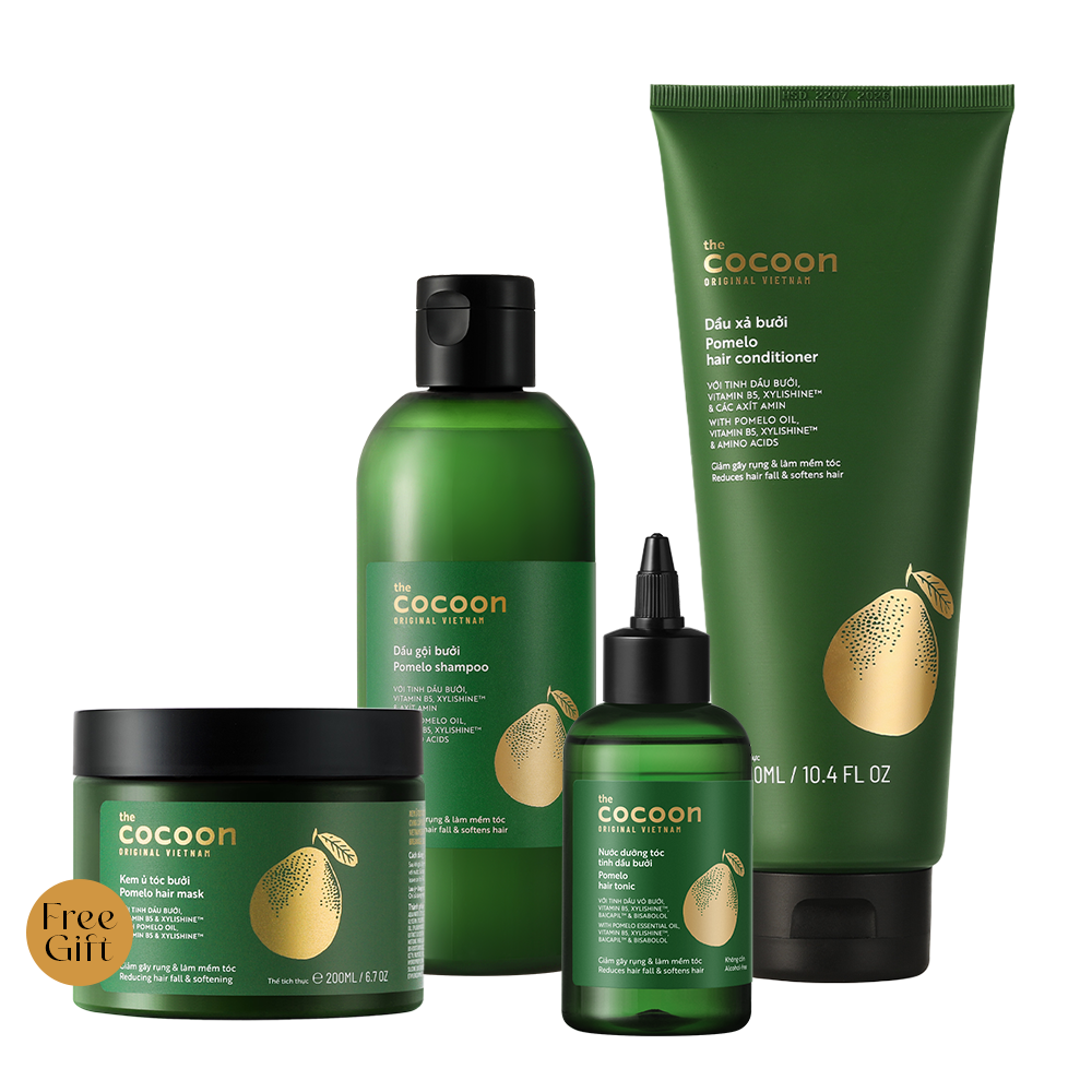 The Root-to-End Hair Repair Set (Pomelo)