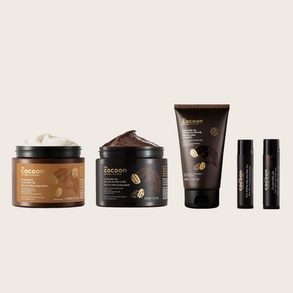 Coffee Gentle Exfoliation - Face, Lip & Body Set